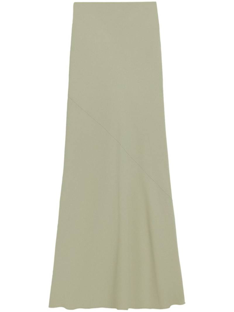 AMI Paris bias-cut maxi skirt - Green von AMI Paris