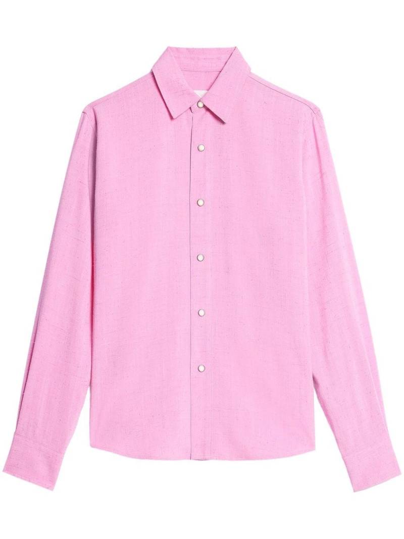 AMI Paris long-sleeve buttoned shirt - Pink von AMI Paris