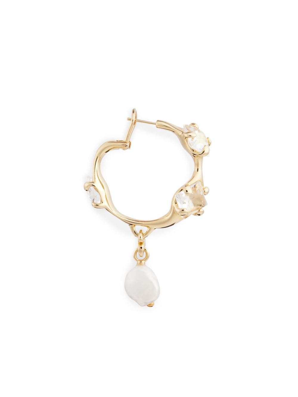 AMI Paris pearl drop earrings - Gold von AMI Paris