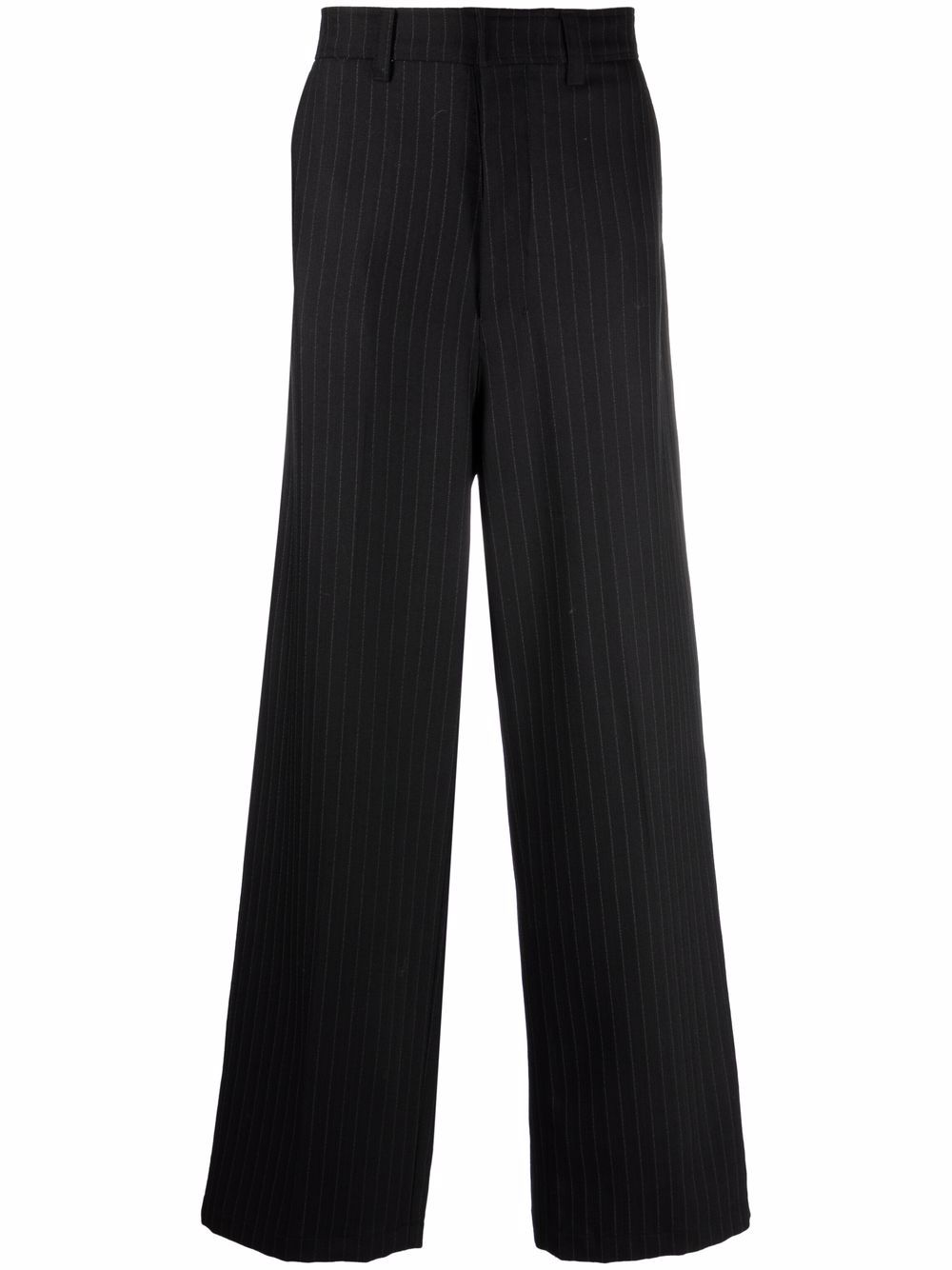 AMI Paris pinstripe tailored trousers - Black von AMI Paris