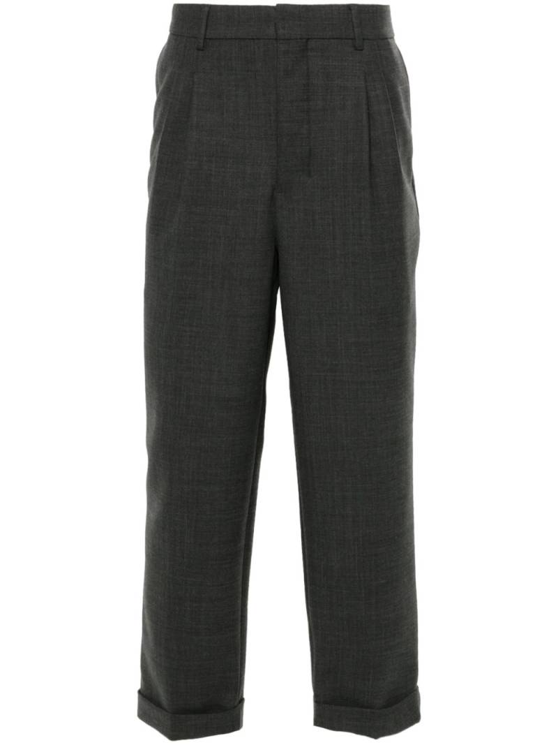 AMI Paris pleated trousers - Grey von AMI Paris