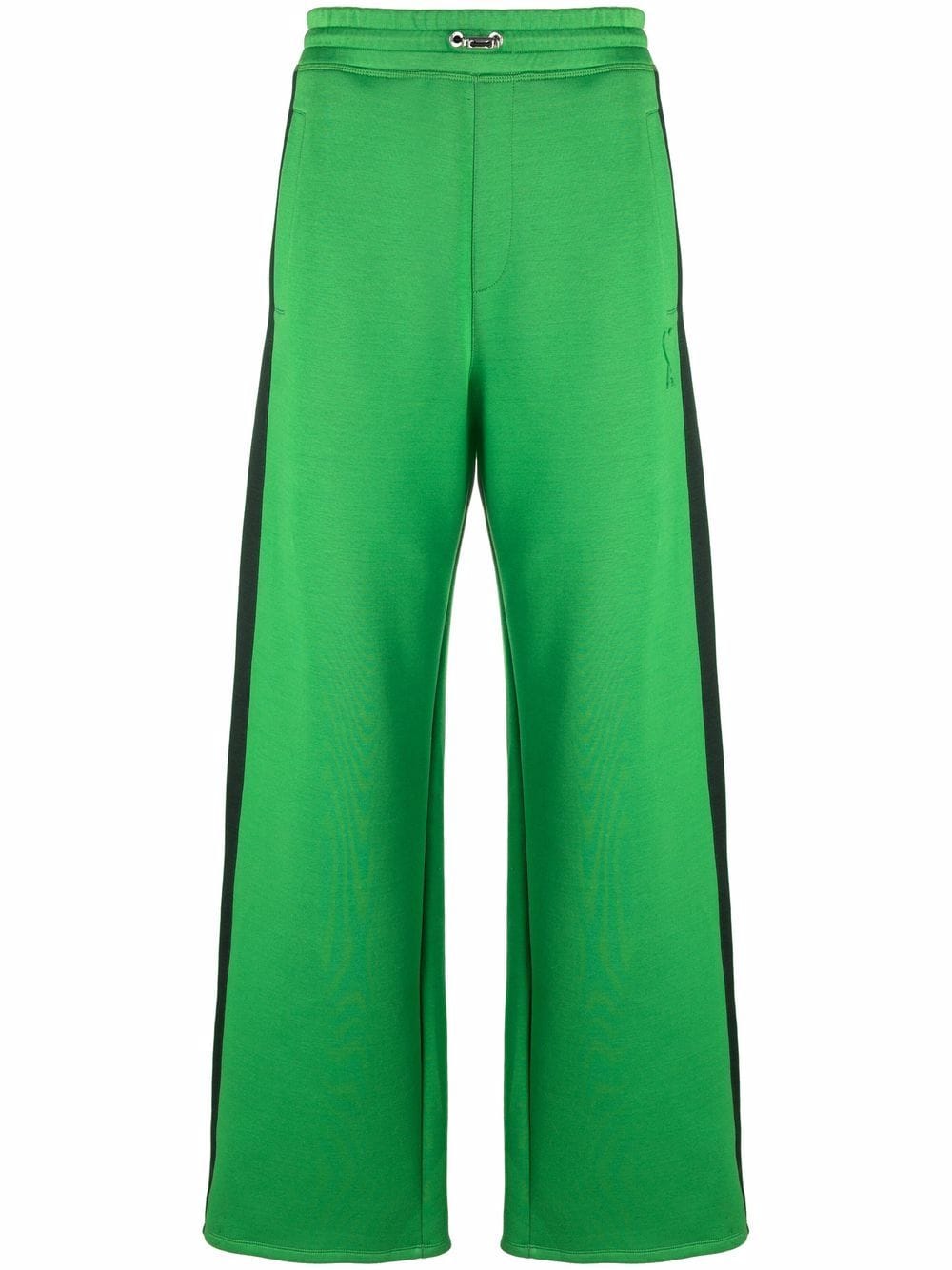 AMI Paris side-stripe track pants - Green von AMI Paris