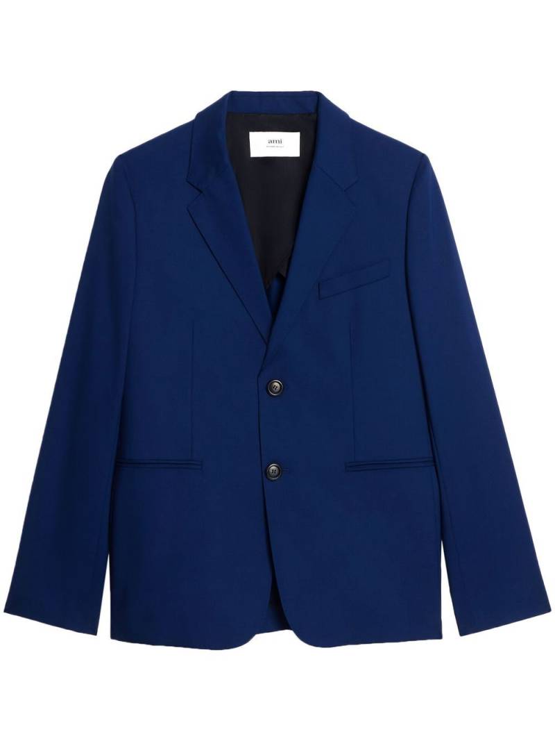 AMI Paris single-breasted blazer - Blue von AMI Paris