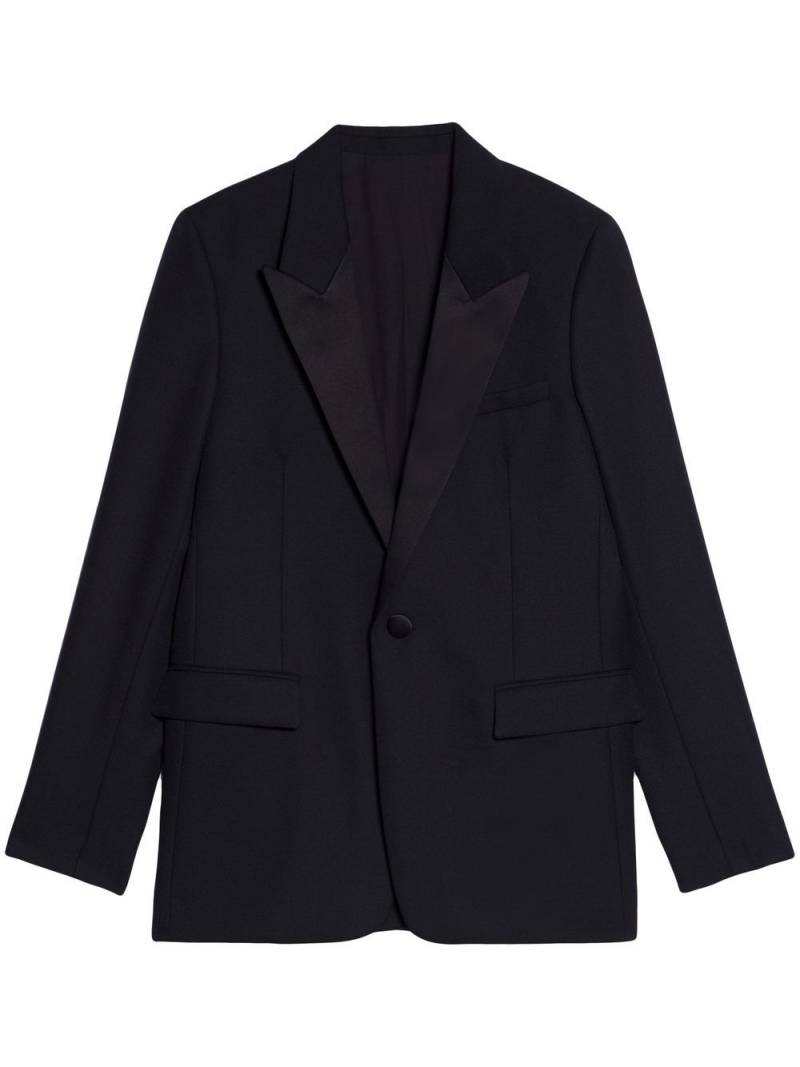 AMI Paris single-breasted tailored blazer - Black von AMI Paris