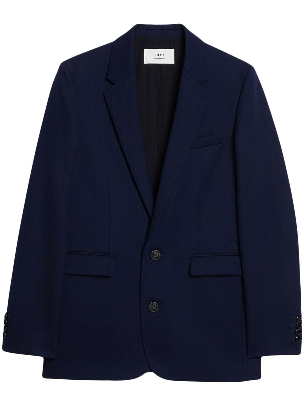 AMI Paris single-breasted wool blazer - Blue von AMI Paris