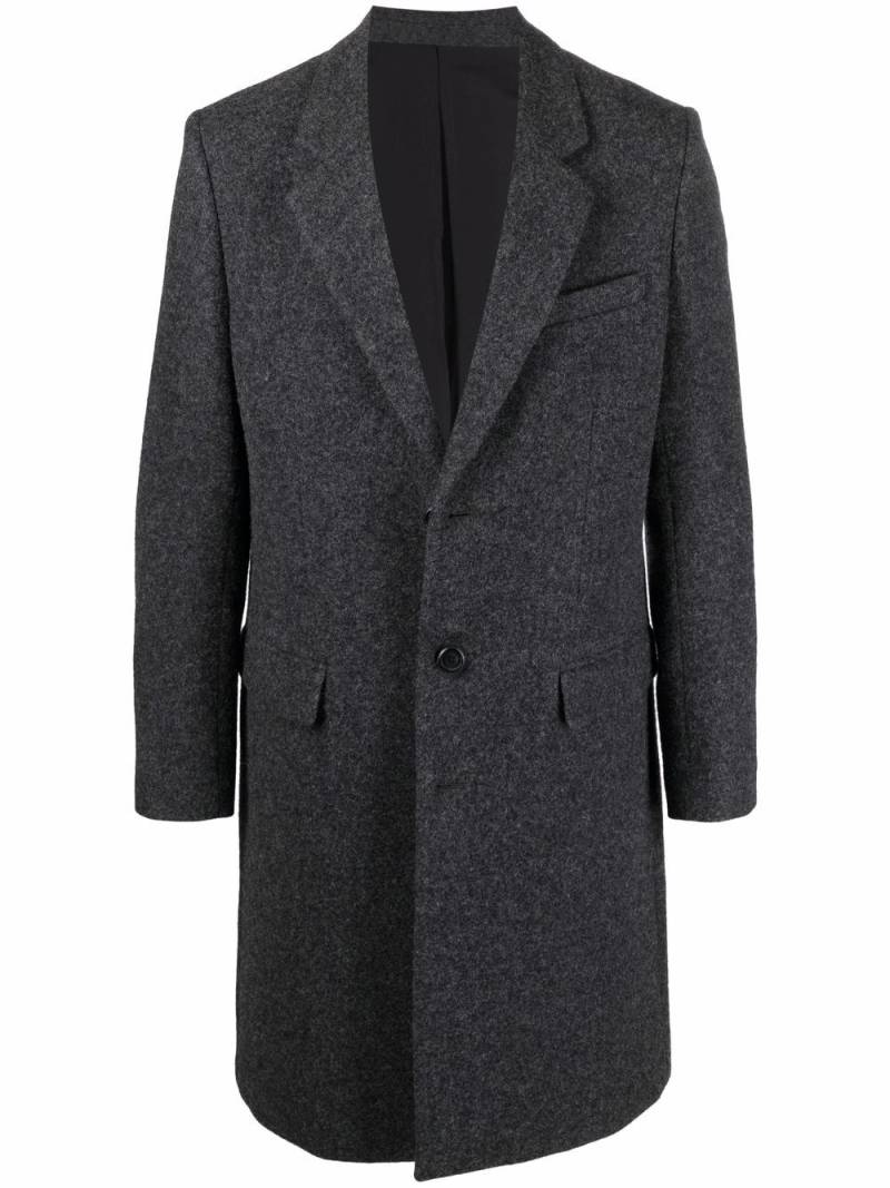 AMI Paris single-breasted wool coat - Grey von AMI Paris