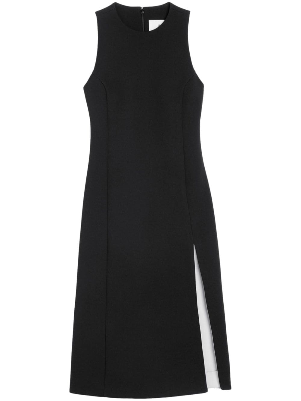 AMI Paris sleeveless virgin-wool midi dress - Black von AMI Paris