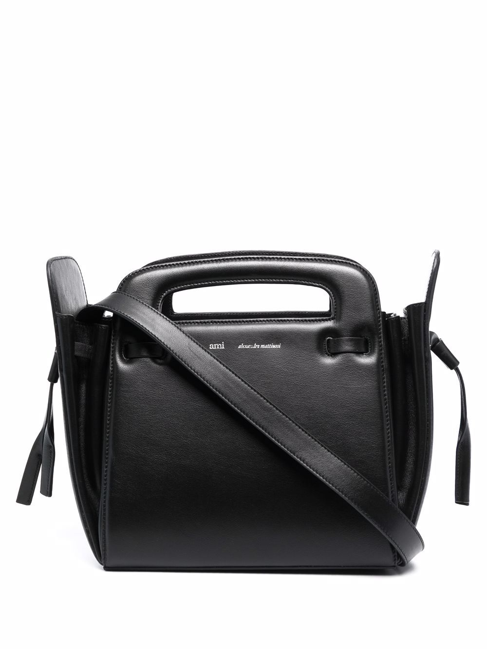 AMI Paris small Accordéon tote bag - Black von AMI Paris