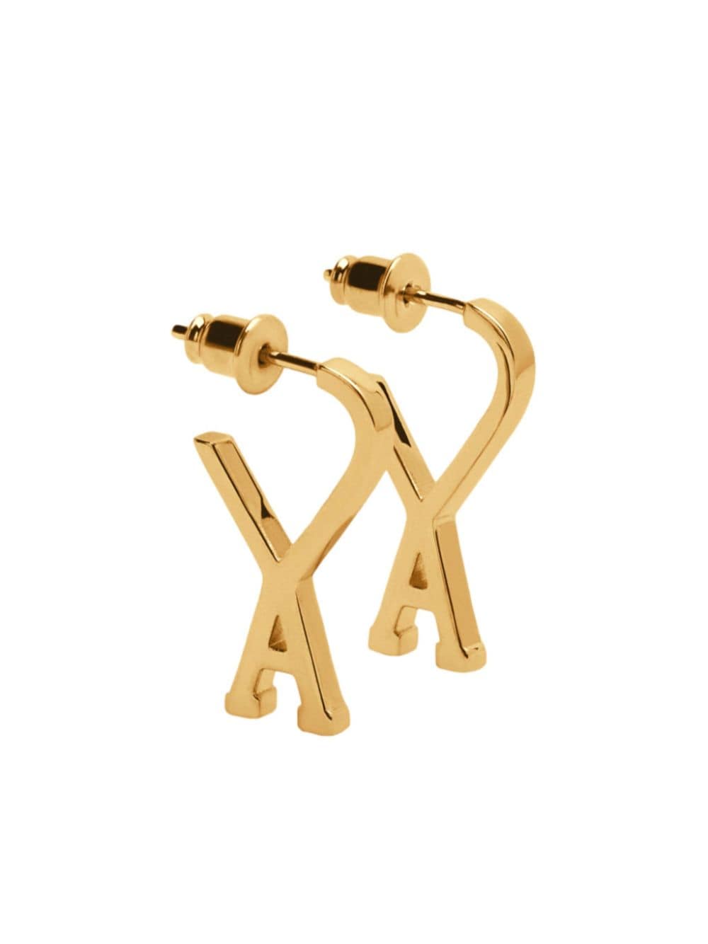 AMI Paris small Ami De Coeur hoop earrings - Gold von AMI Paris