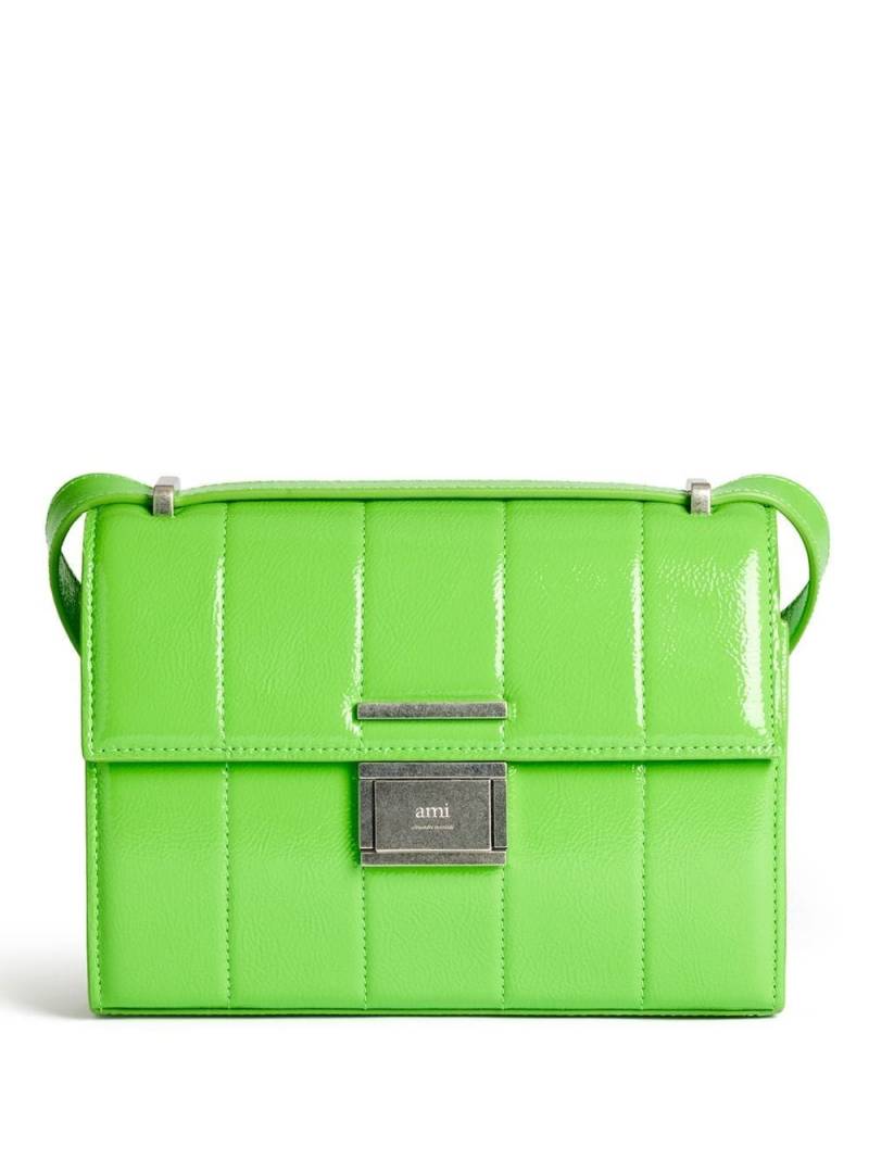 AMI Paris small Déjà-Vu crossbody bag - Green von AMI Paris