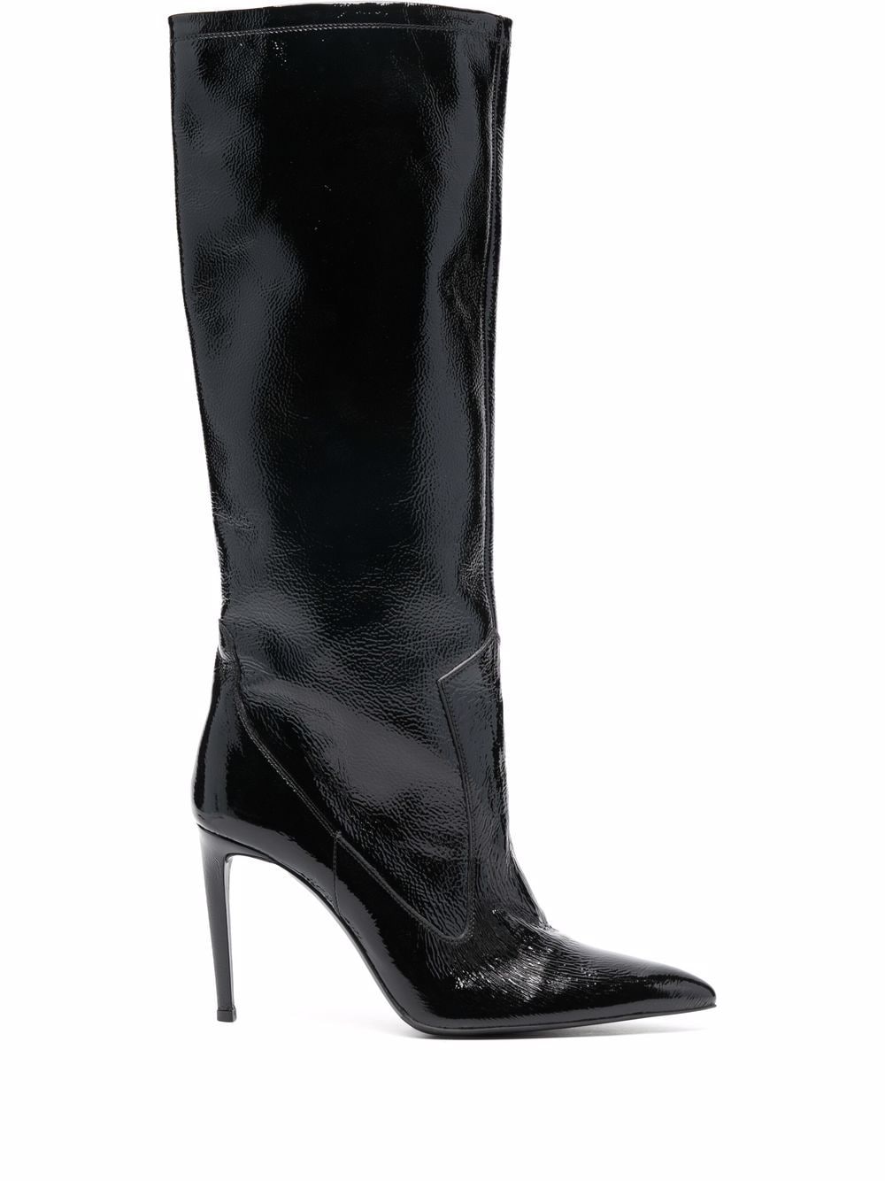 AMI Paris stiletto-heel pointed-toe boots - Black von AMI Paris