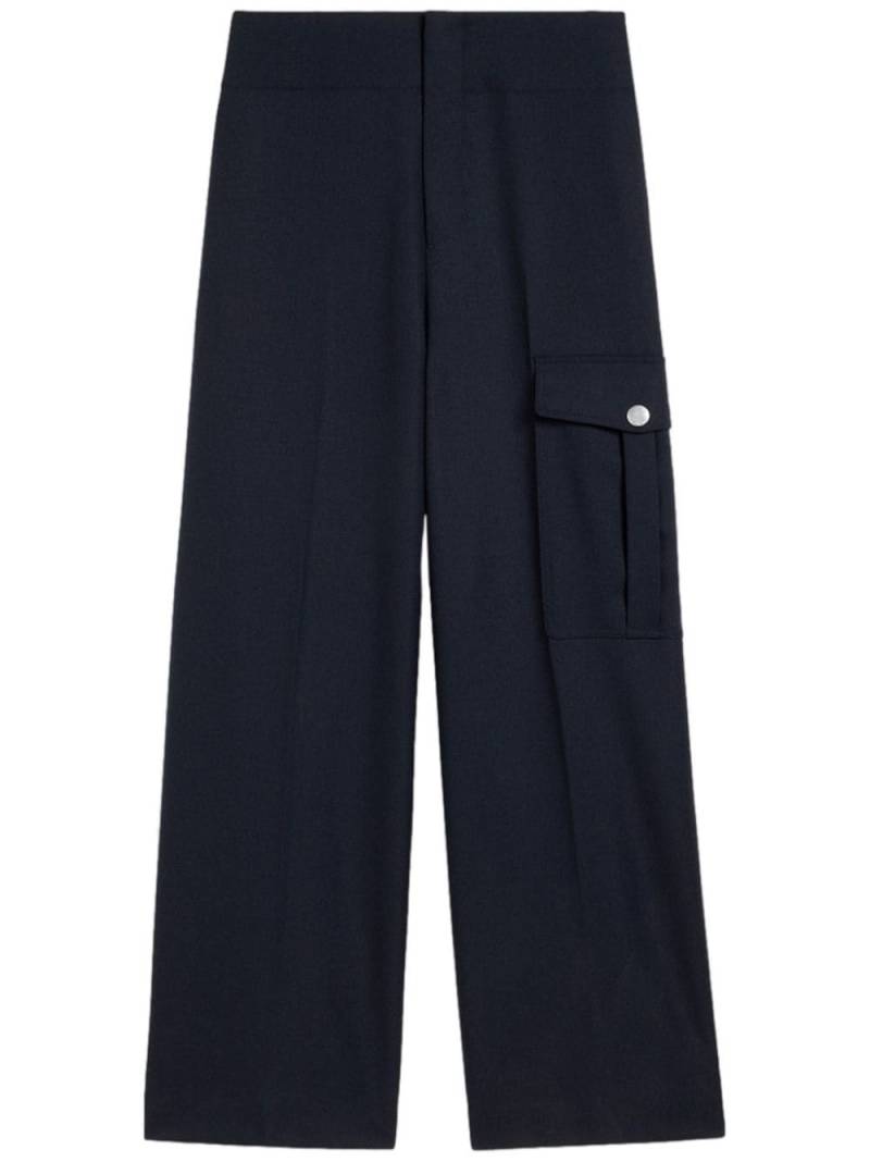 AMI Paris straight-leg trousers - Blue von AMI Paris