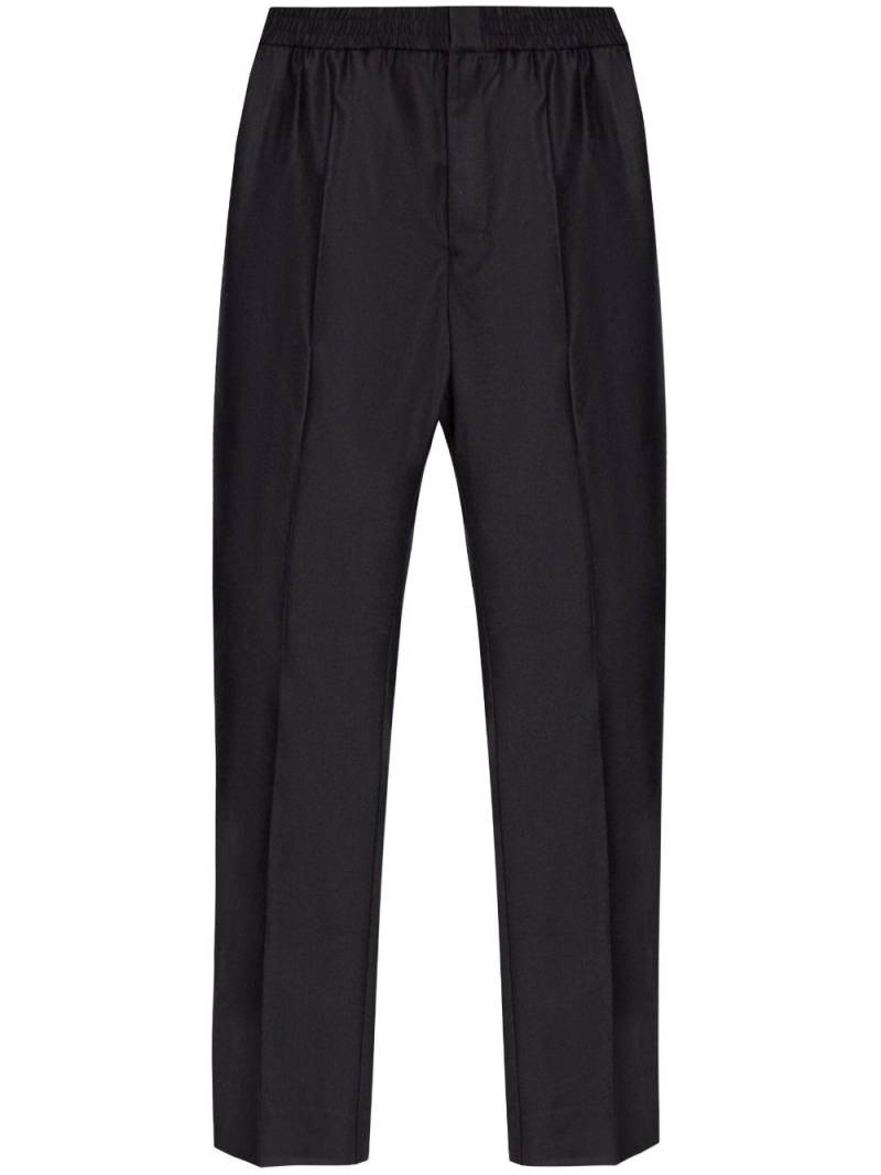 AMI Paris straight-leg wool trousers - Black von AMI Paris