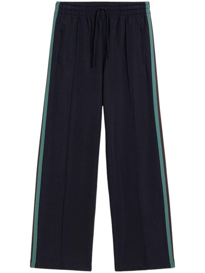 AMI Paris stripe-detailing track pants - Blue von AMI Paris