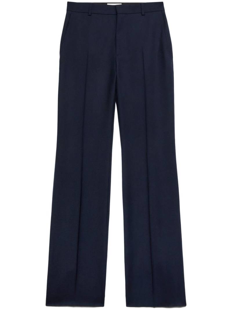 AMI Paris tailored-cut virgin wool trousers - Blue von AMI Paris