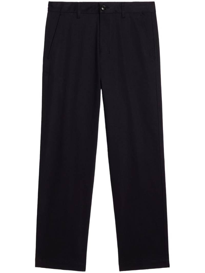 AMI Paris tailored straight-leg trousers - Black von AMI Paris