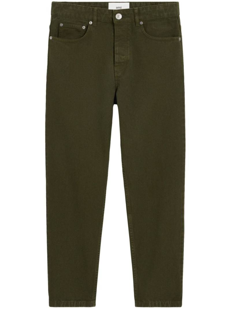 AMI Paris tapered jeans - Green von AMI Paris