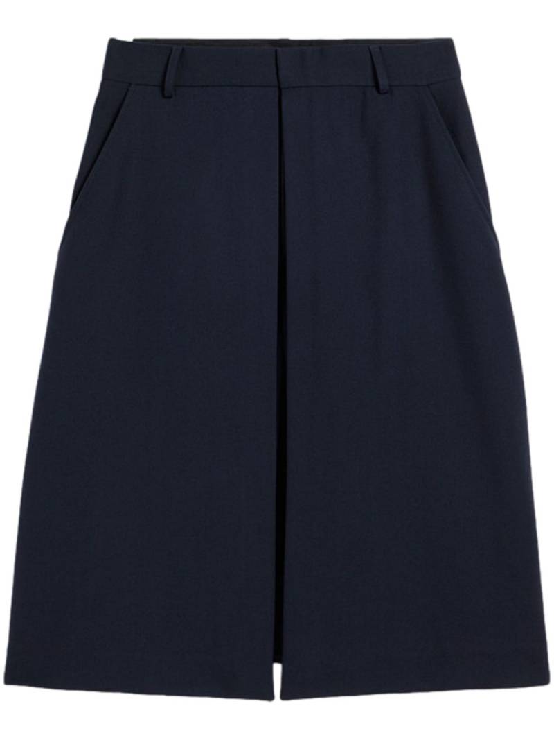 AMI Paris wide-leg panelled shorts - Blue von AMI Paris