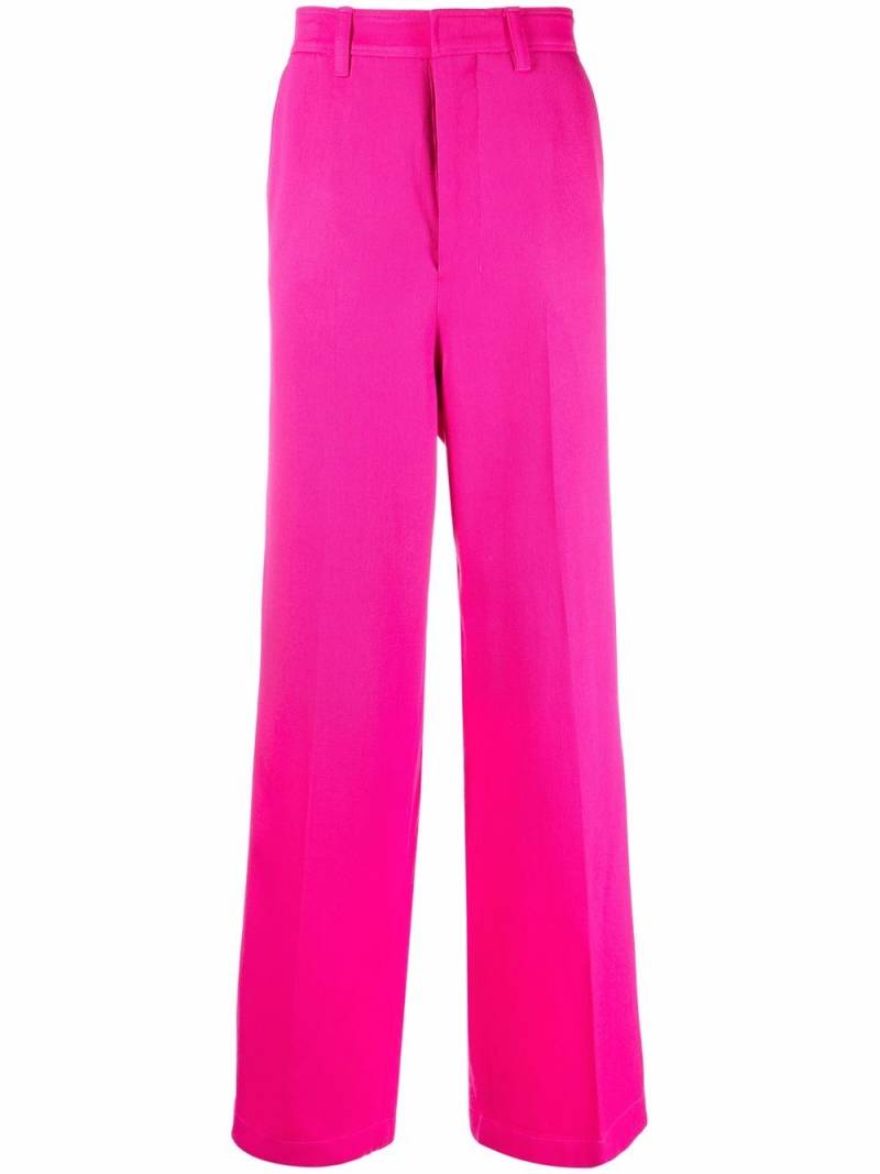 AMI Paris wide-leg tailored trousers - Pink von AMI Paris