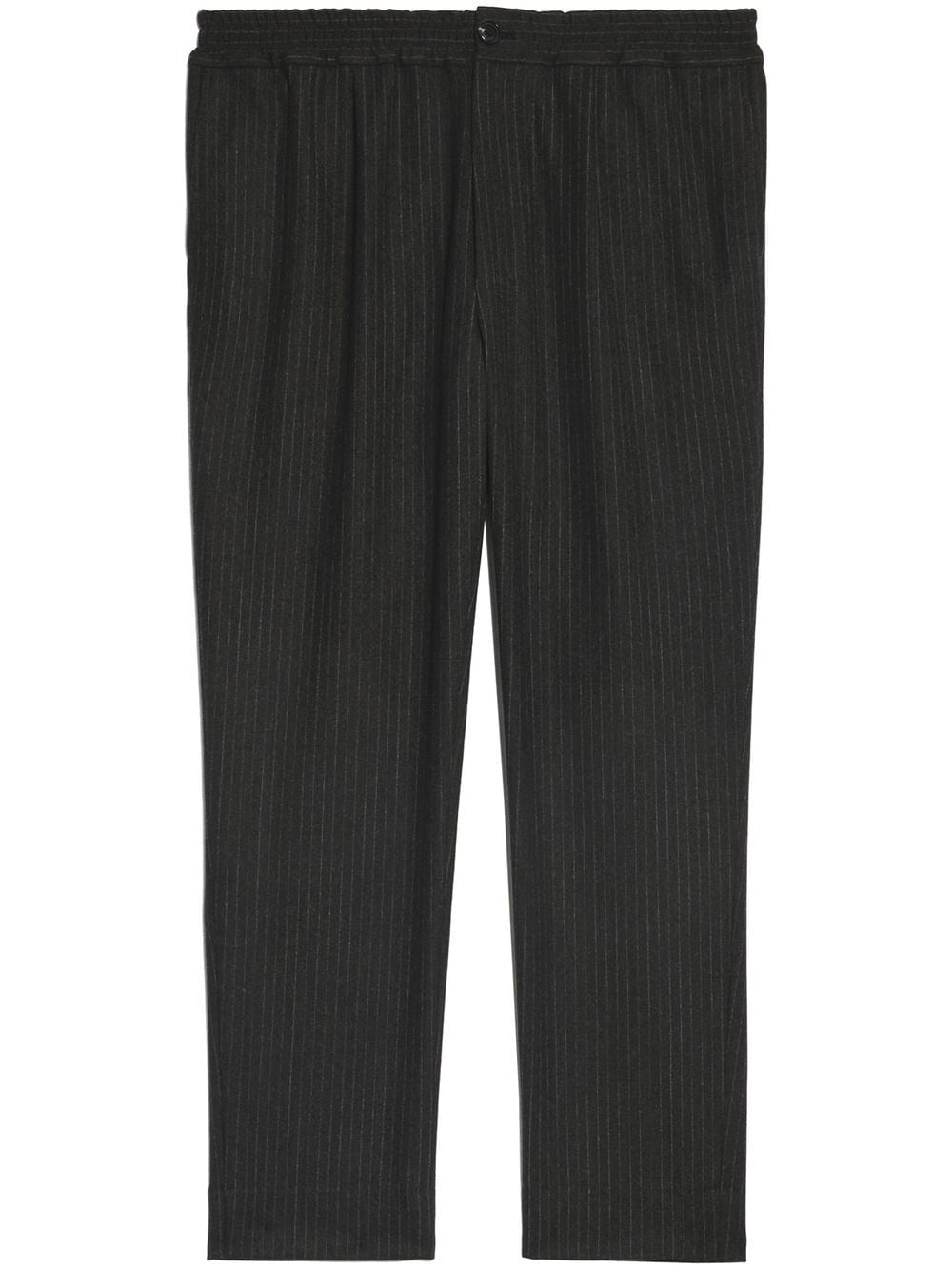 AMI Paris wool-blend pinstripe trousers - Grey von AMI Paris