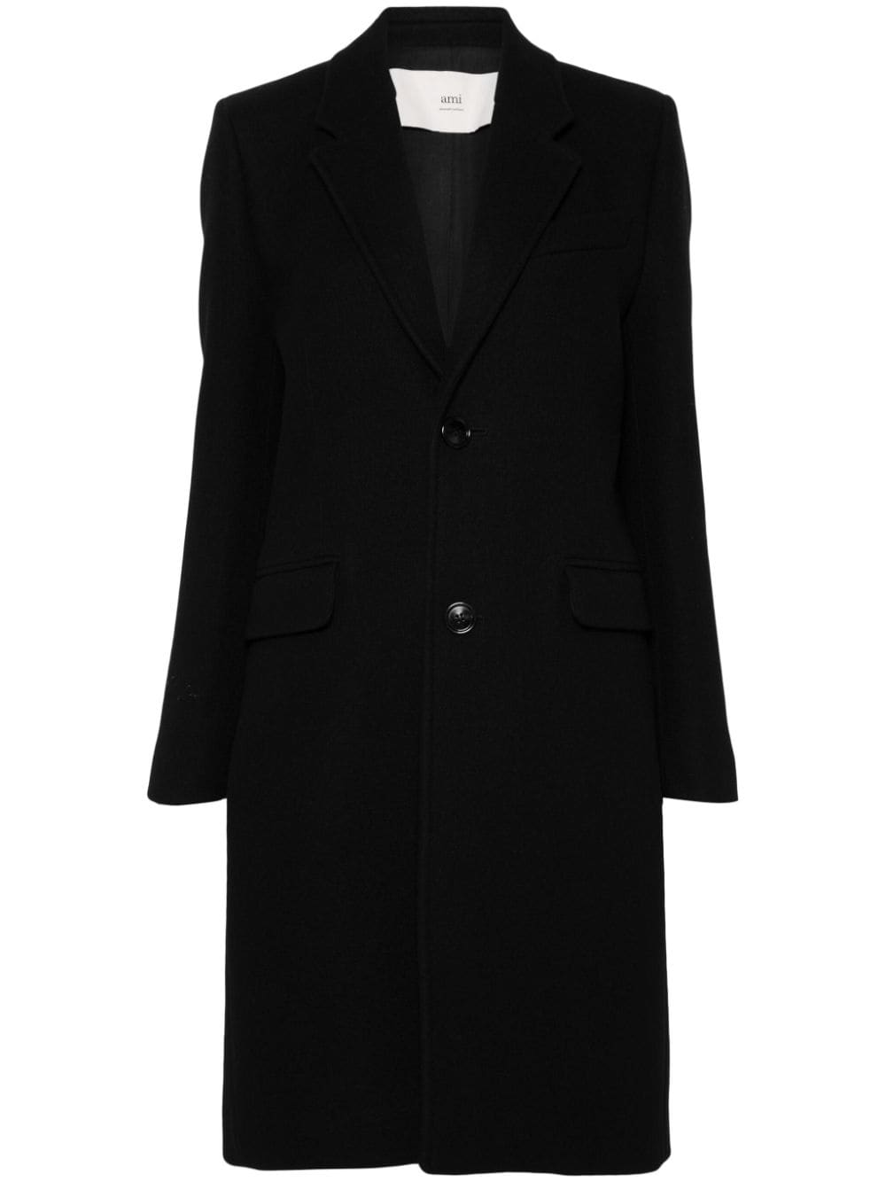 AMI Paris wool coat - Black von AMI Paris