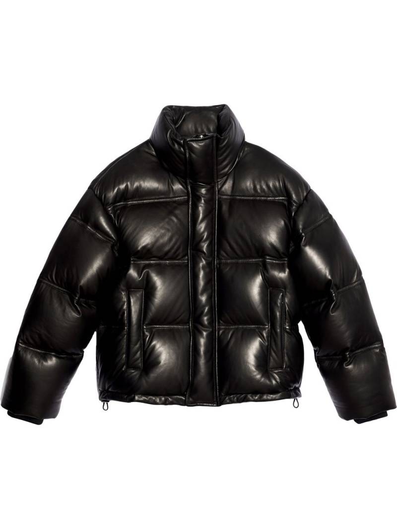 AMI Paris zip-up padded jacket - Black von AMI Paris