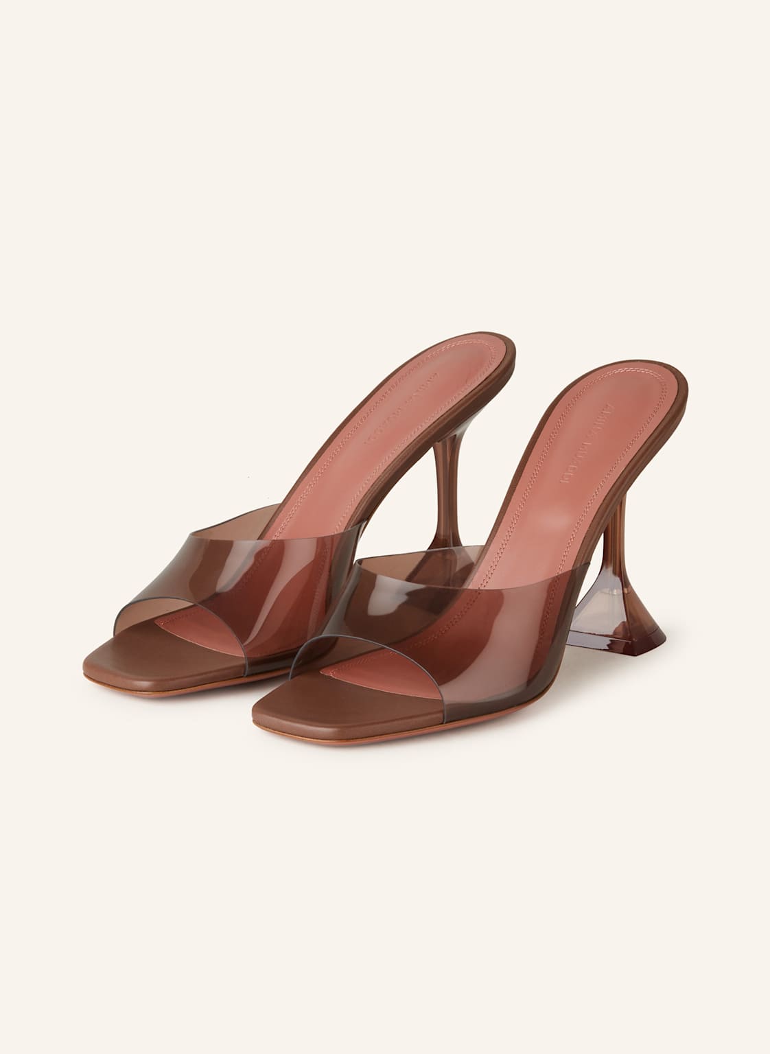 Amina Muaddi Mules Lupita braun Amina Muaddi Mules Lupita braun von AMINA MUADDI
