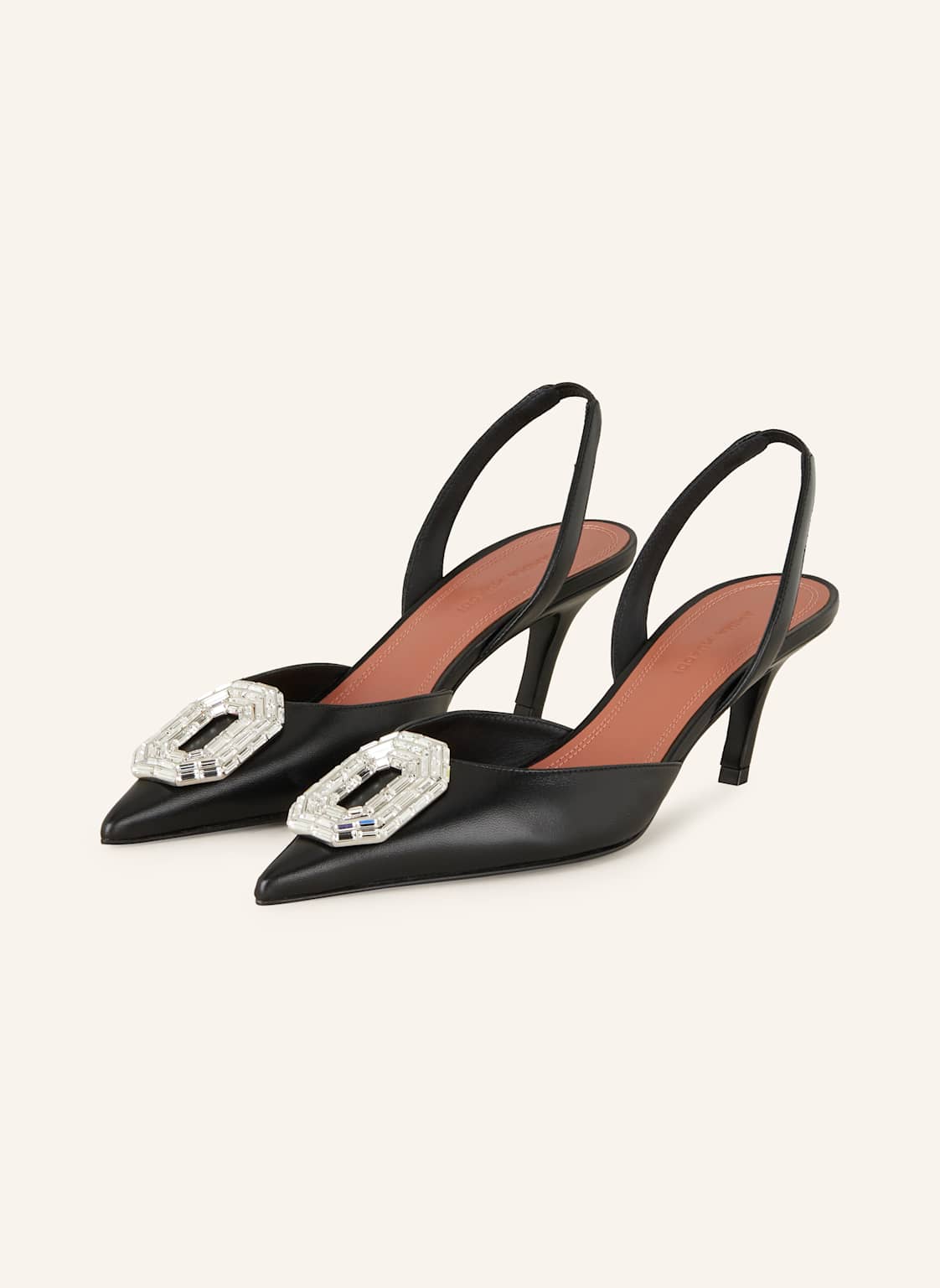 Amina Muaddi Slingpumps Camelia schwarz Amina Muaddi Slingpumps Camelia schwarz von AMINA MUADDI
