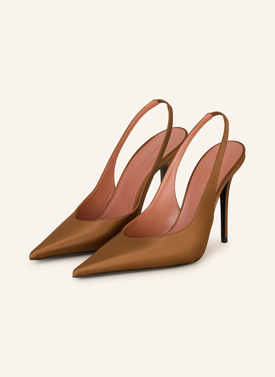 Amina Muaddi Slingpumps braun Amina Muaddi Slingpumps braun von AMINA MUADDI