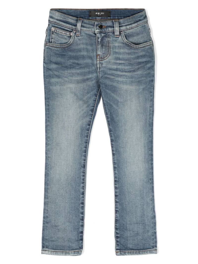 AMIRI KIDS Stack slim-leg jeans - Blue von AMIRI KIDS