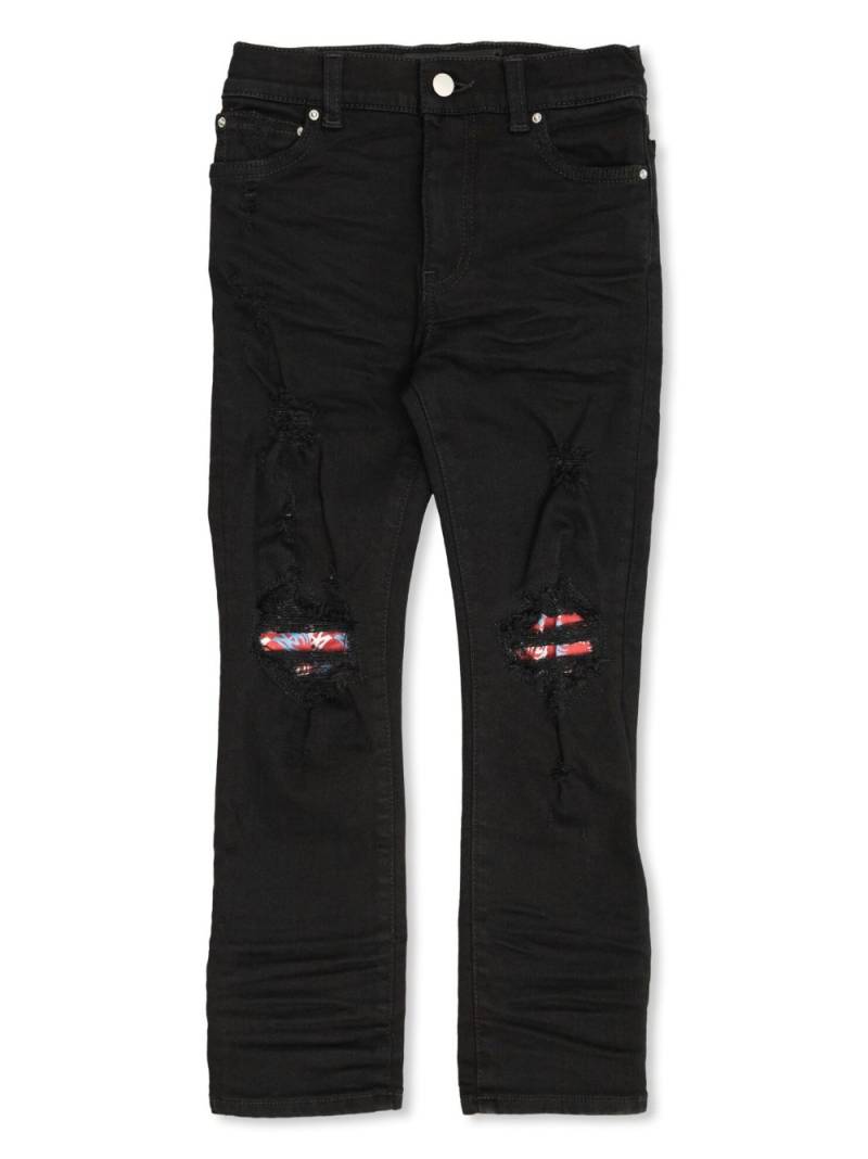 AMIRI KIDS distressed jeans - Black von AMIRI KIDS