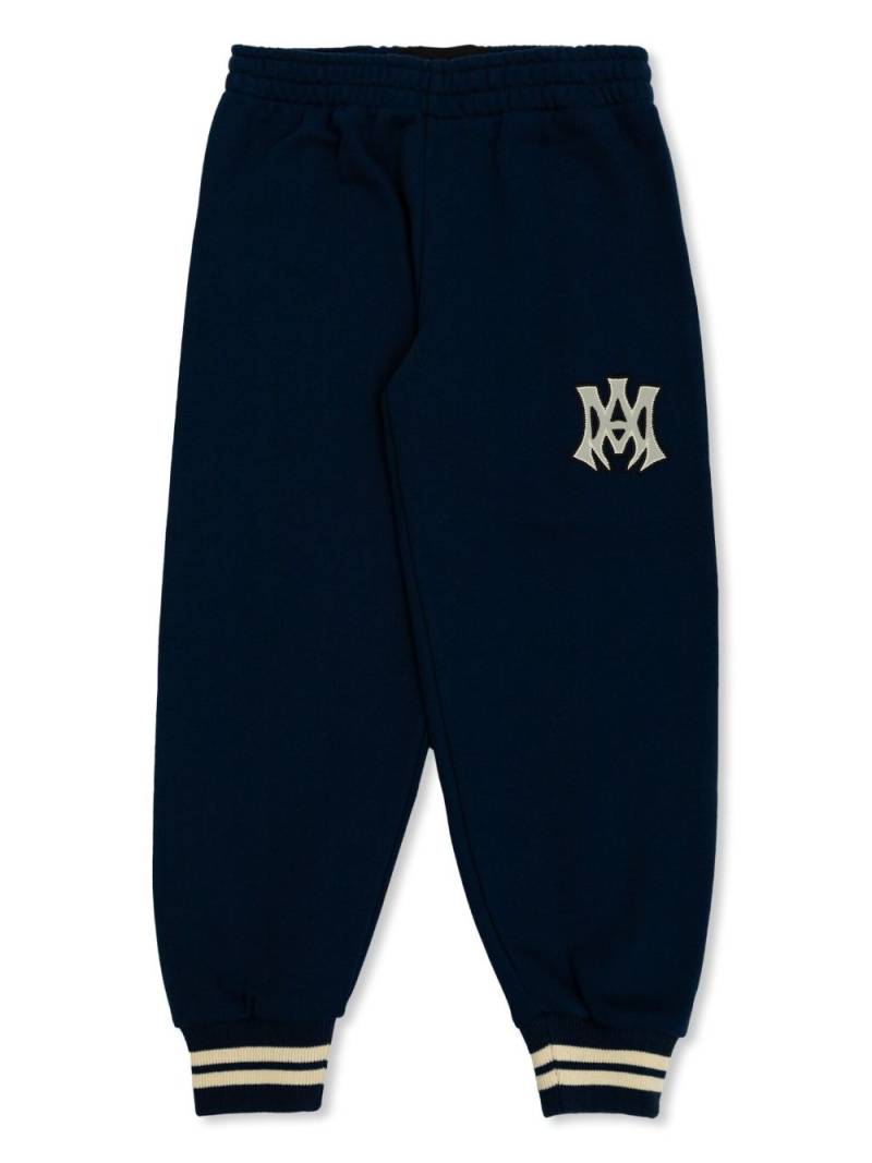 AMIRI KIDS logo-patch track pants - Blue von AMIRI KIDS