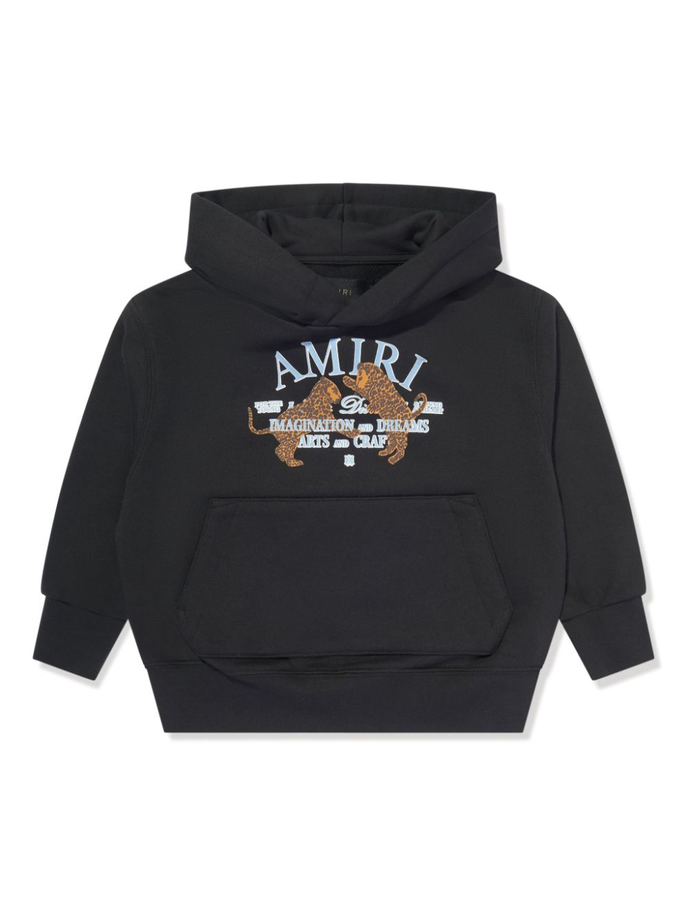 AMIRI KIDS logo-print cotton hoodie - Black von AMIRI KIDS