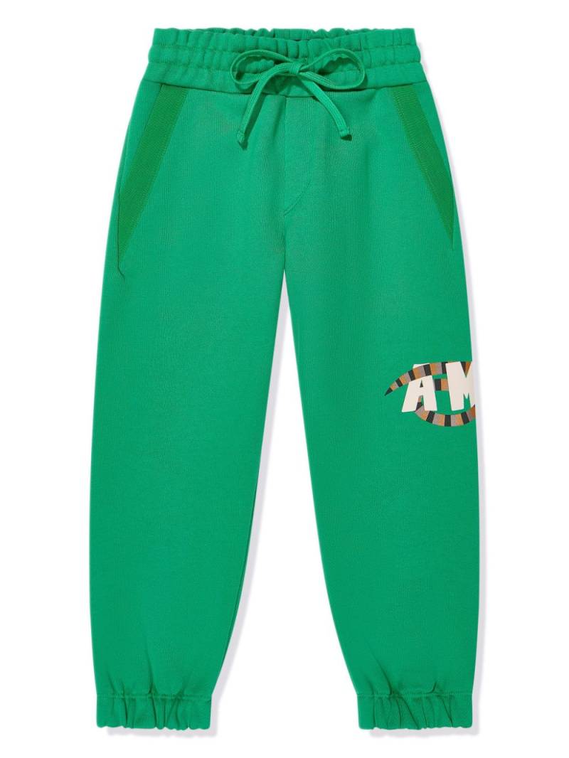 AMIRI KIDS logo-print track pants - Green von AMIRI KIDS