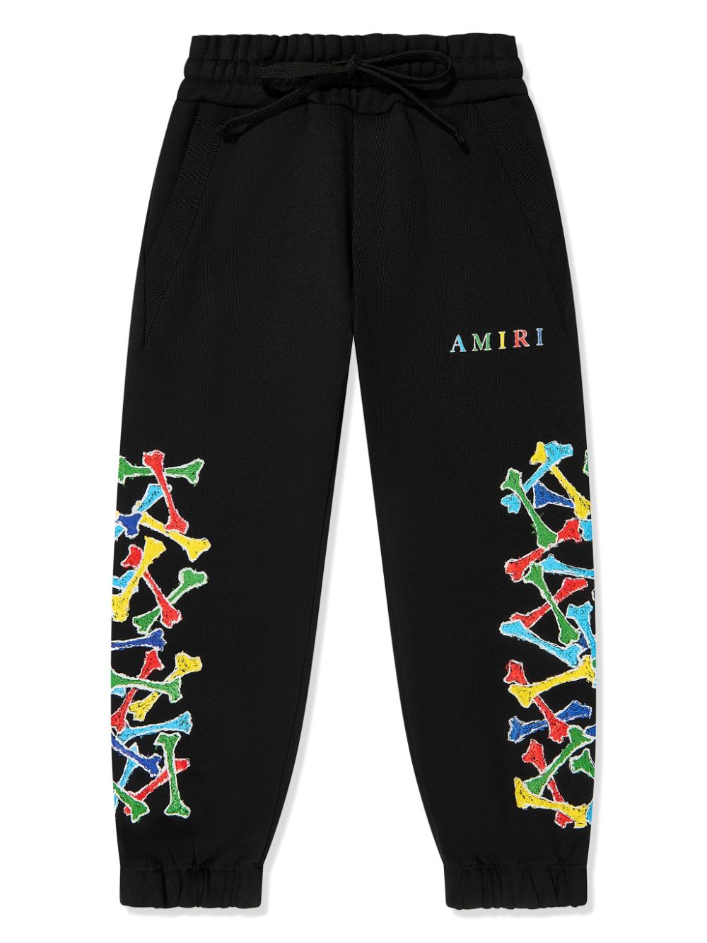 AMIRI KIDS sketch-print cotton track pants - Black von AMIRI KIDS