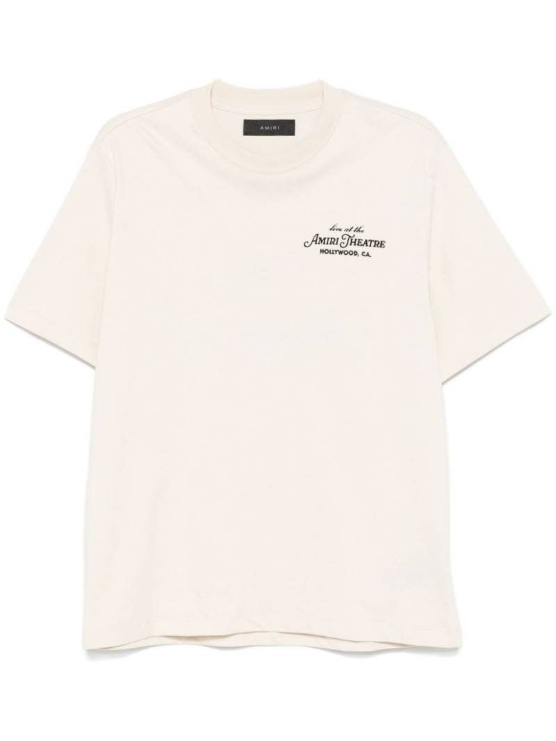 AMIRI Amiri Theater T-shirt - Neutrals von AMIRI