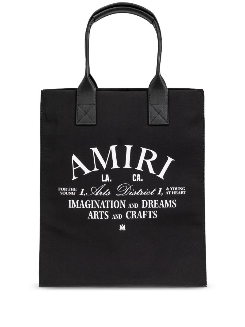 AMIRI Arts District tote bag - Black von AMIRI