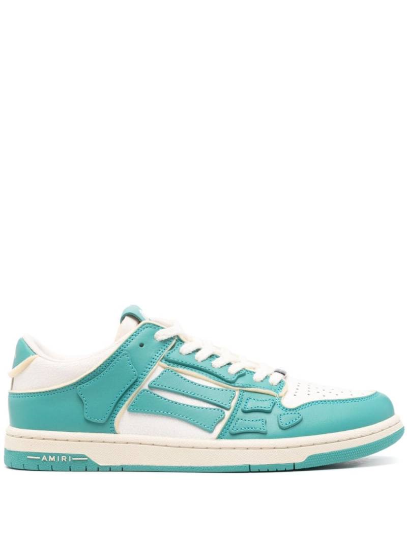 AMIRI Collegiate Skel leather sneakers - Blue von AMIRI