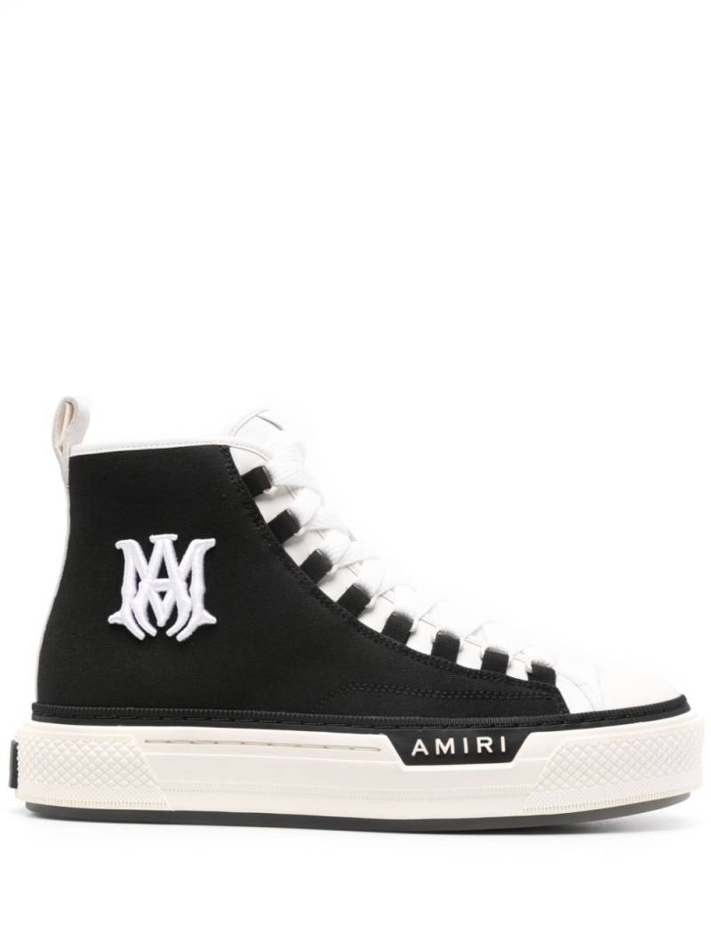 AMIRI Court high-stop sneakers - Black von AMIRI