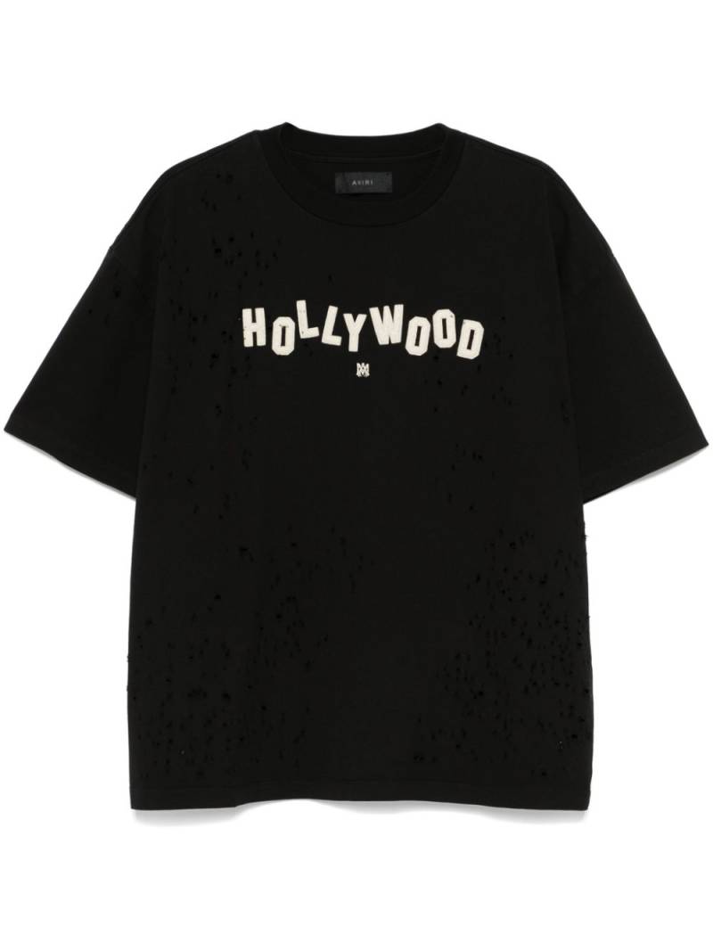 AMIRI Hollywood T-shirt - Black von AMIRI