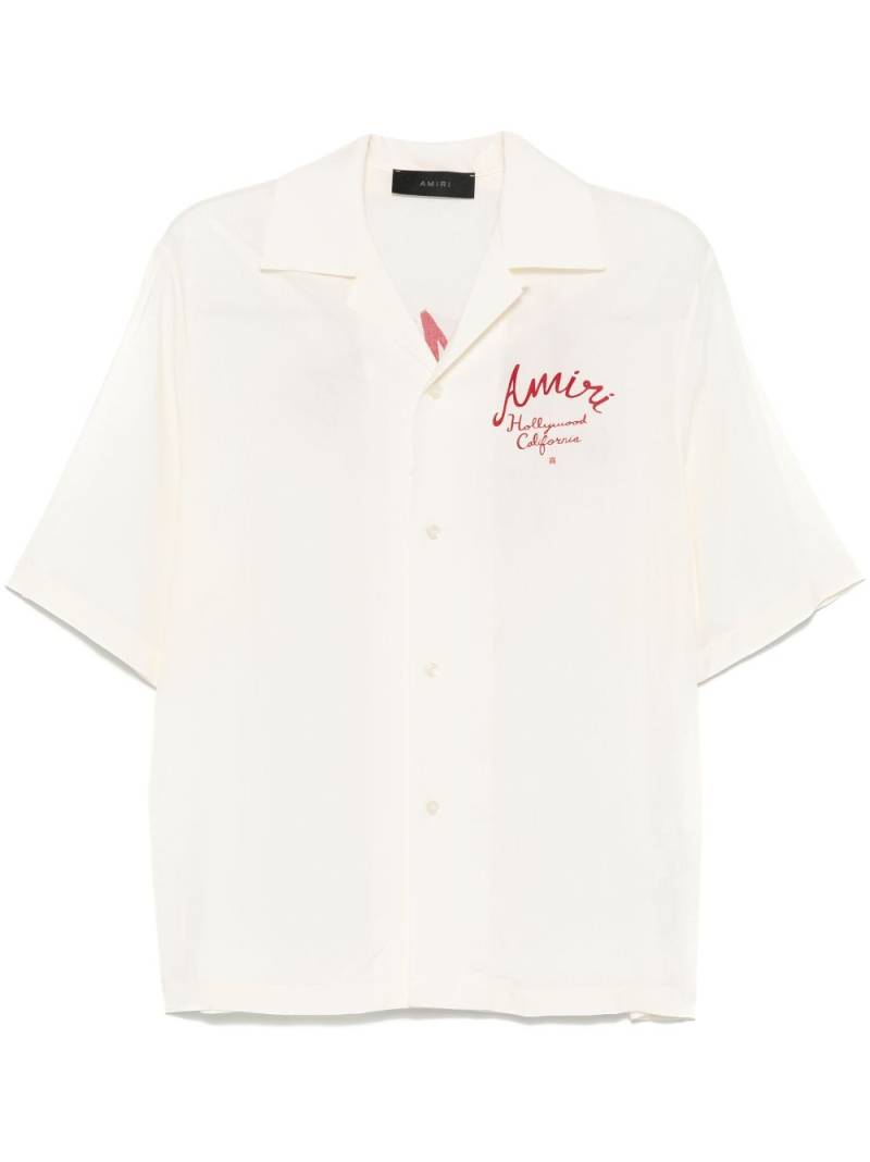 AMIRI Hollywood shirt - White von AMIRI