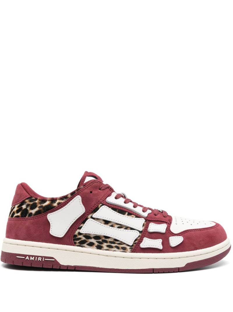 AMIRI Leopard sneakers - Red von AMIRI