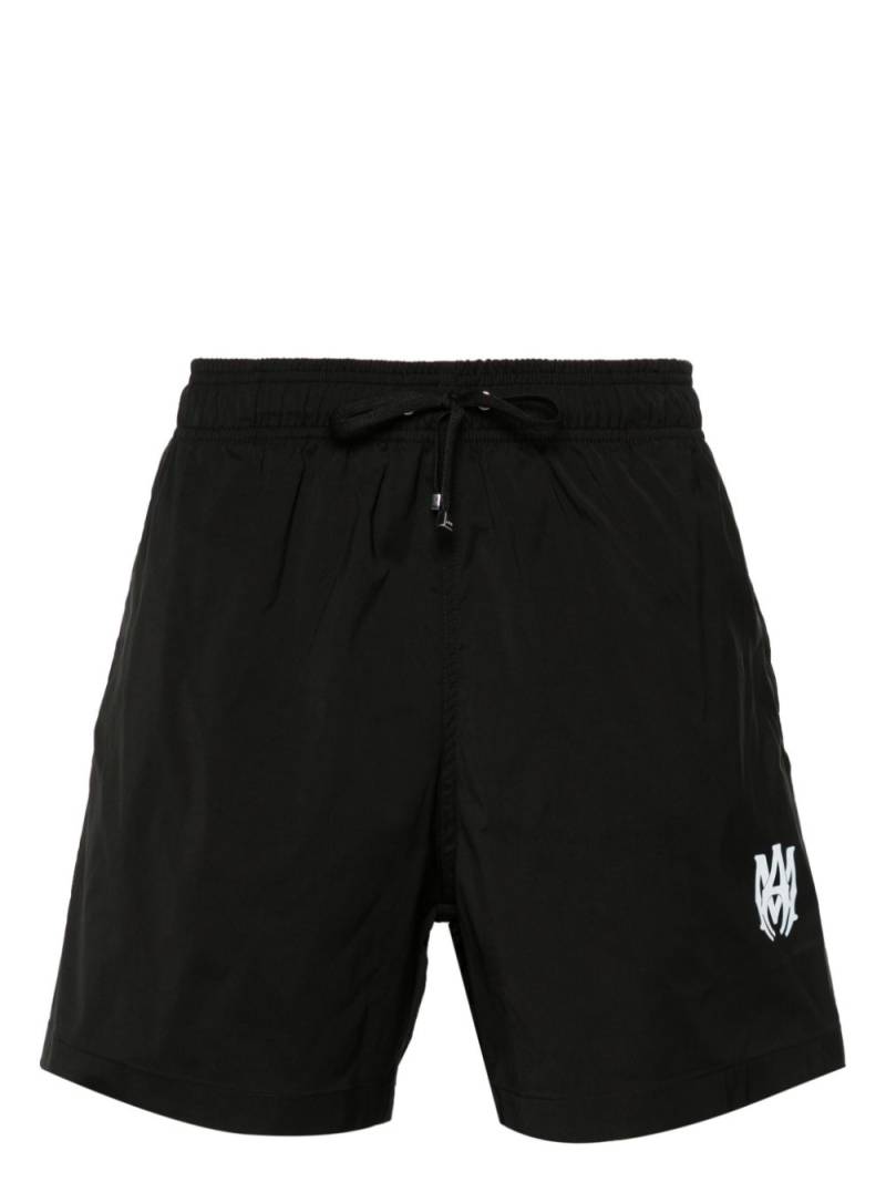 AMIRI MA Core-print swim shorts - Black von AMIRI