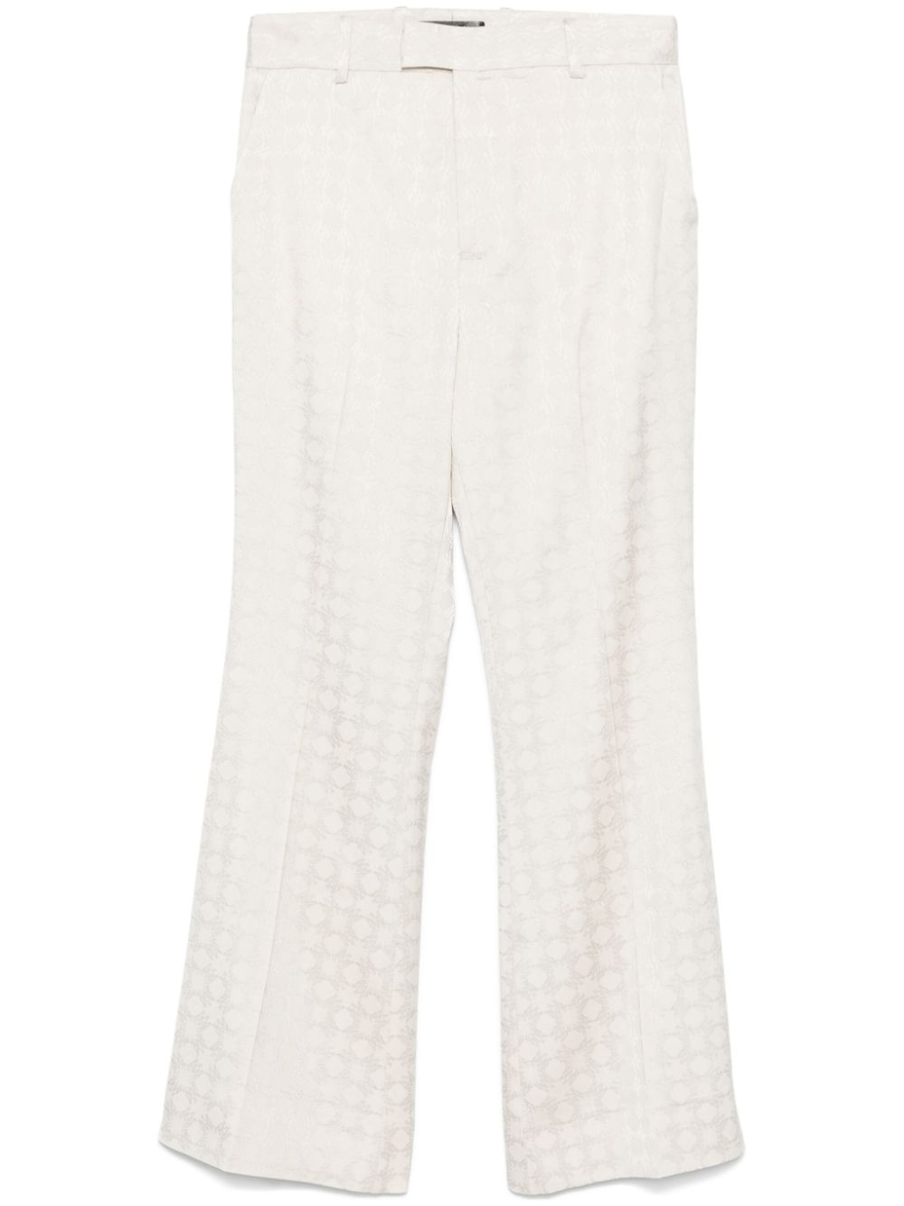 AMIRI MA-monogram flared trousers - Neutrals von AMIRI