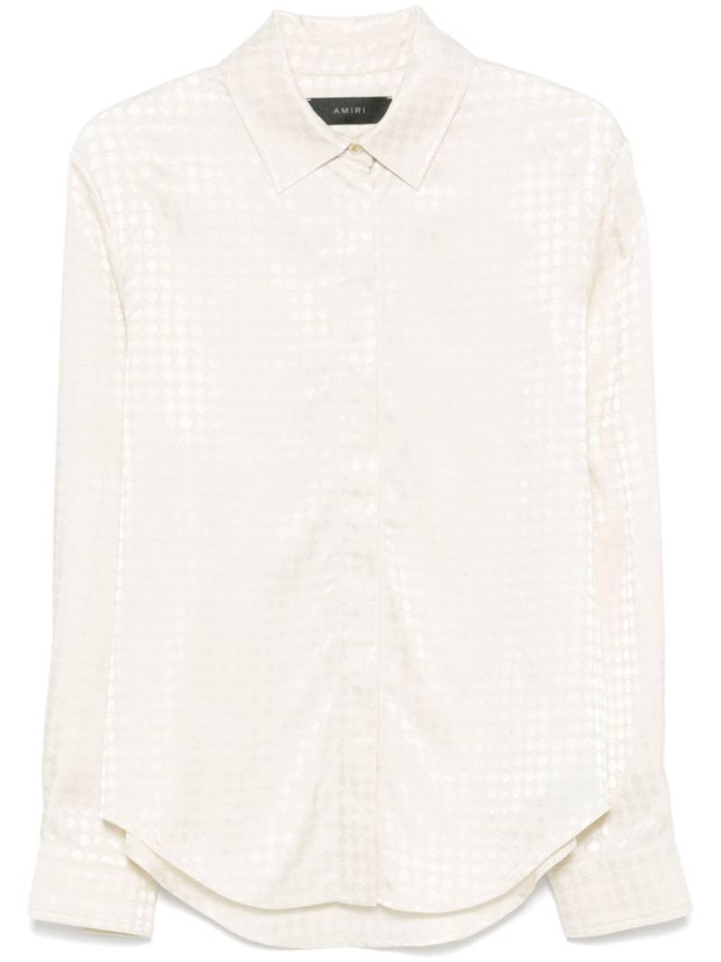 AMIRI MA-monogram shirt - Neutrals von AMIRI