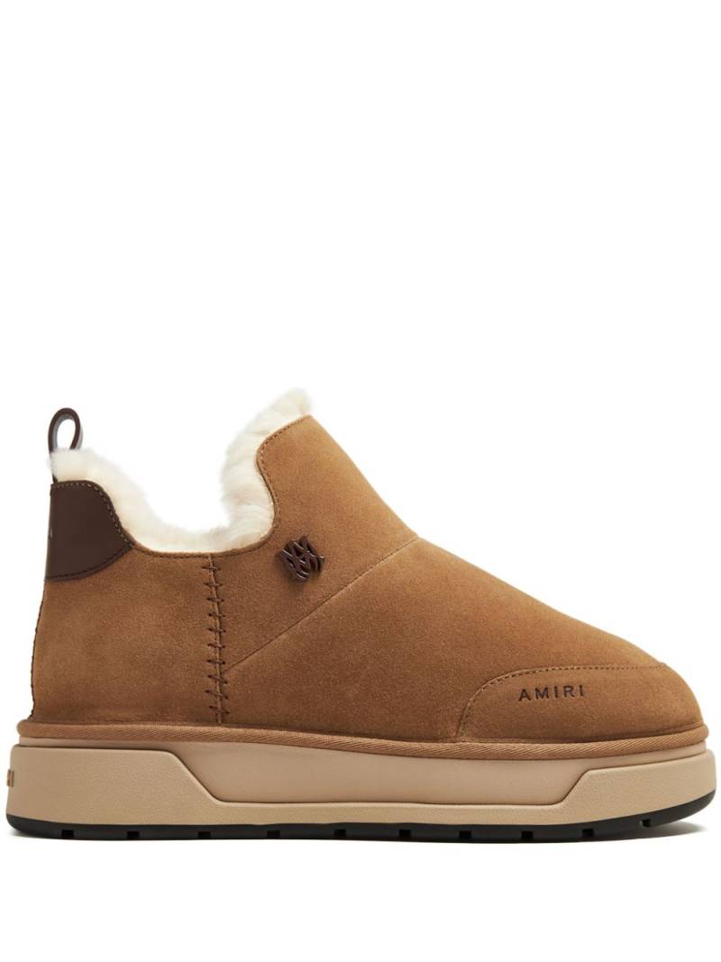 AMIRI Malibu suede boots - Brown von AMIRI