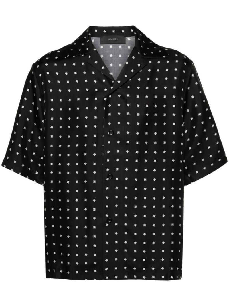 AMIRI Mix and Match Ma logo-print shirt - Black von AMIRI