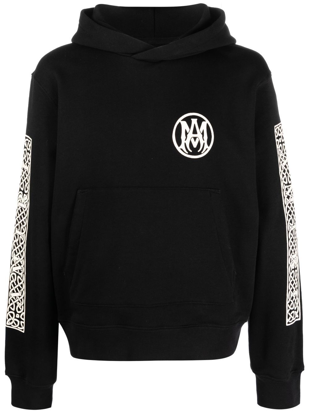 AMIRI Ouija Board logo-print hoodie - Black von AMIRI