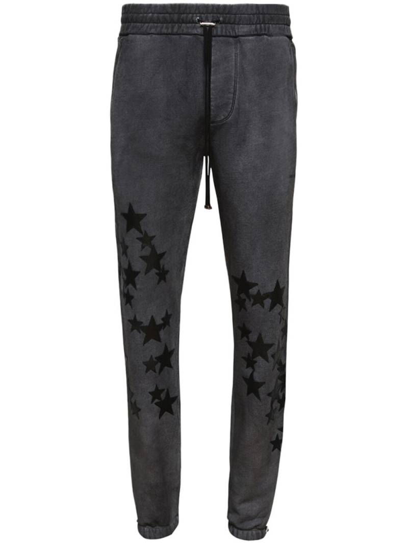 AMIRI Pigment Spray Star track pants - Black von AMIRI