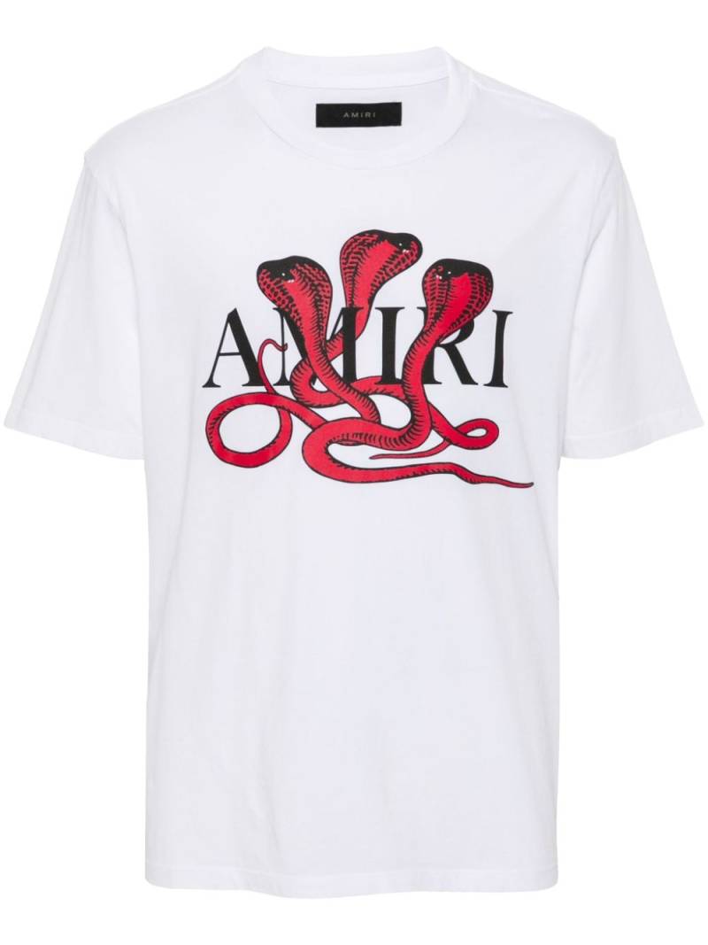 AMIRI Poison cotton T-shirt - White von AMIRI